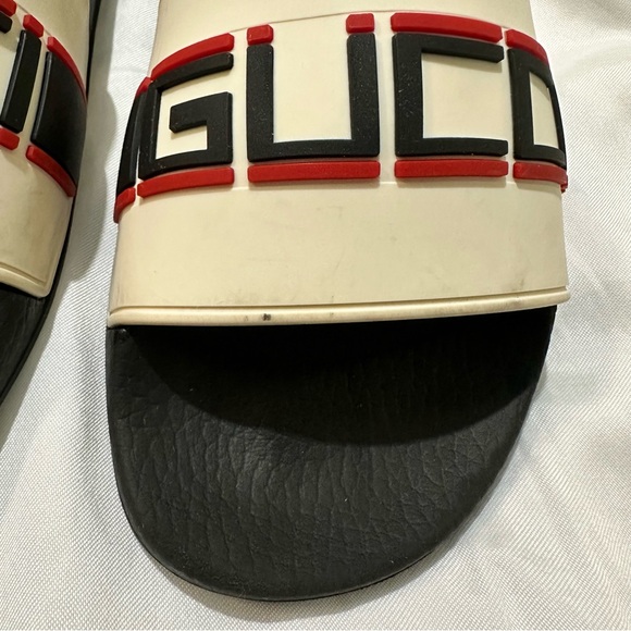 Gucci Women Sandals Slides style 524984 Size 37 - Picture 9 of 11
